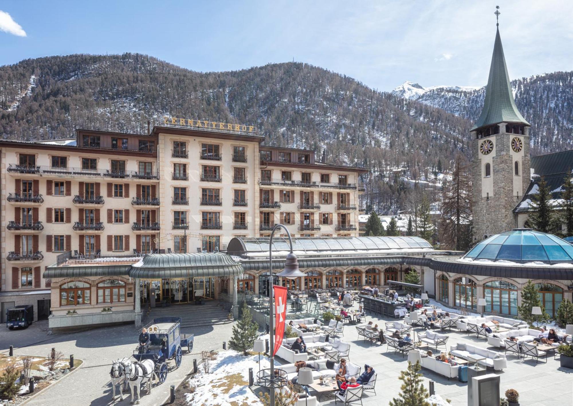 Grand Hotel Zermatterhof Exterior foto